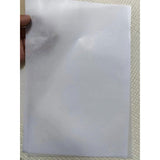 Semitransparent waxed paper